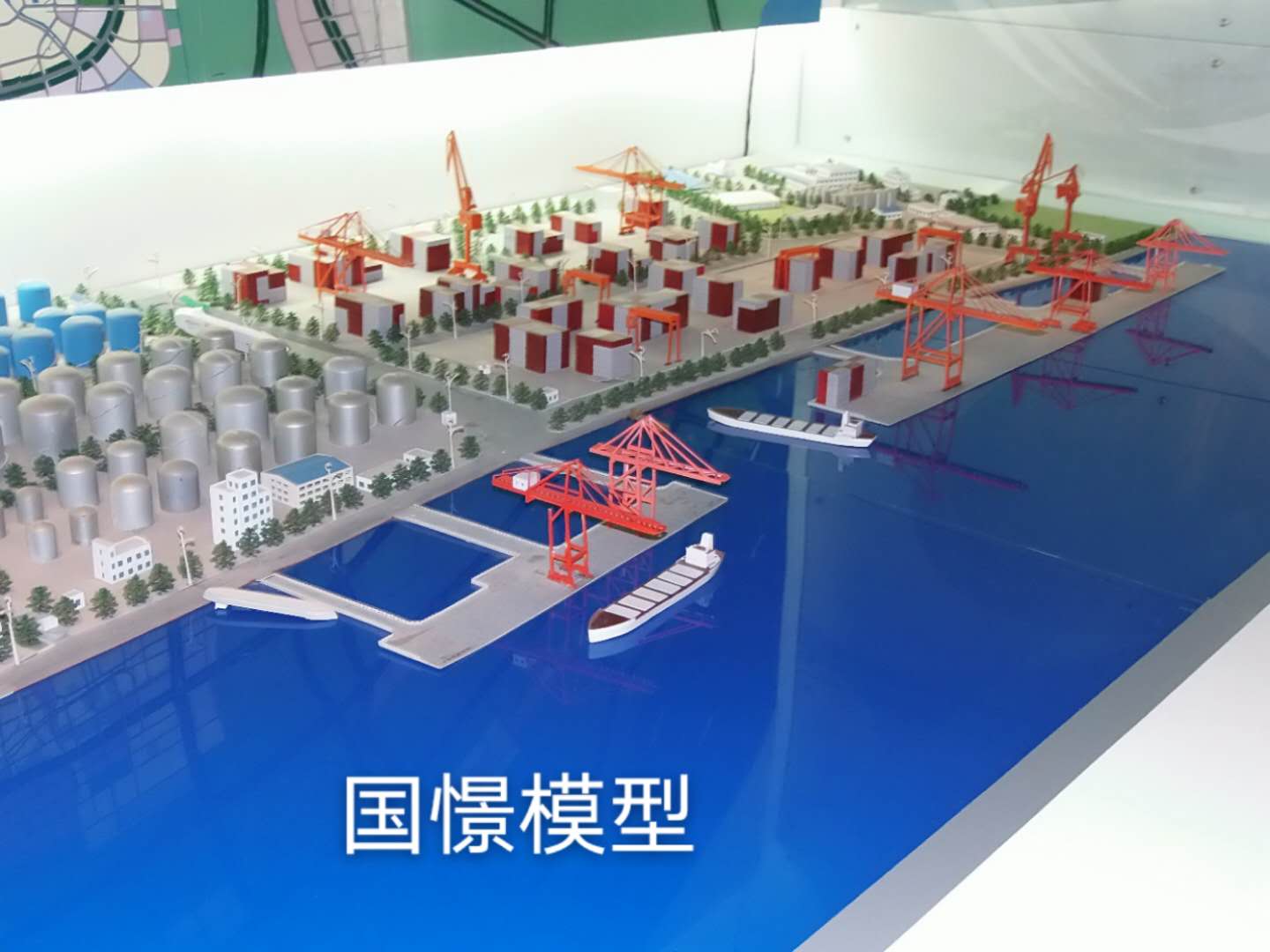 利津县工业模型