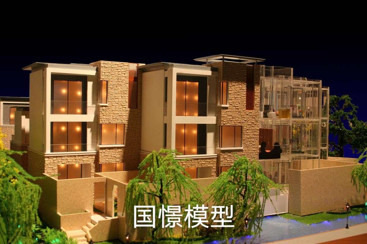 利津县建筑模型